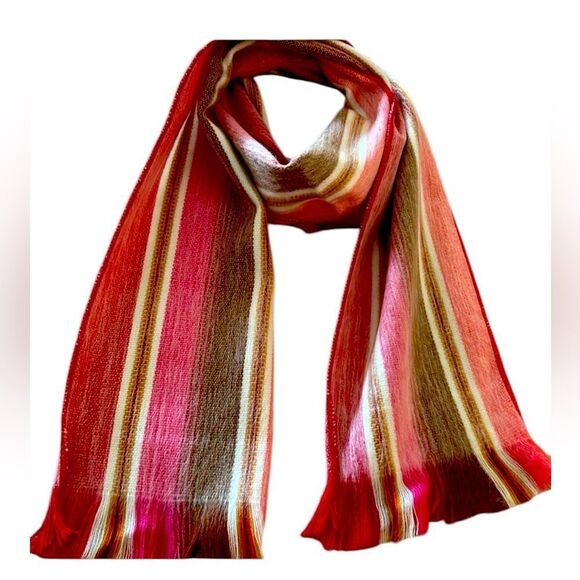 Beautiful alpaca scarf from Ecuador so soft and warm! - Picture 1 of 9